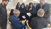 گردهمایی همسران شهدا گردان چهارده معصوم با مدیرکل بنیاد استان کرمان